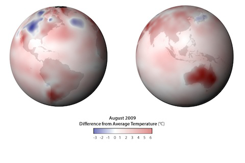 Record-breaking Temperatures in August