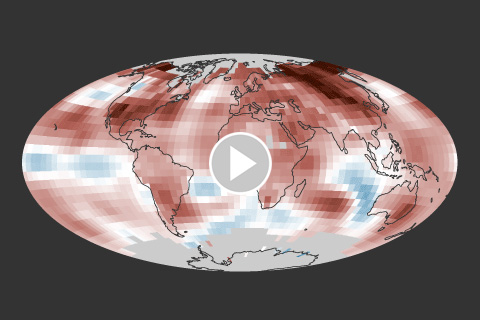 2017 was Earth's third-warmest year on record