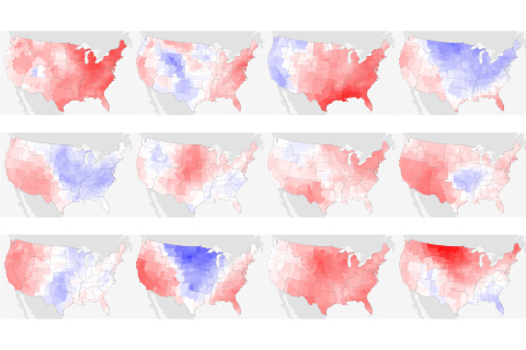 2020 was the United States' fifth-warmest year on record