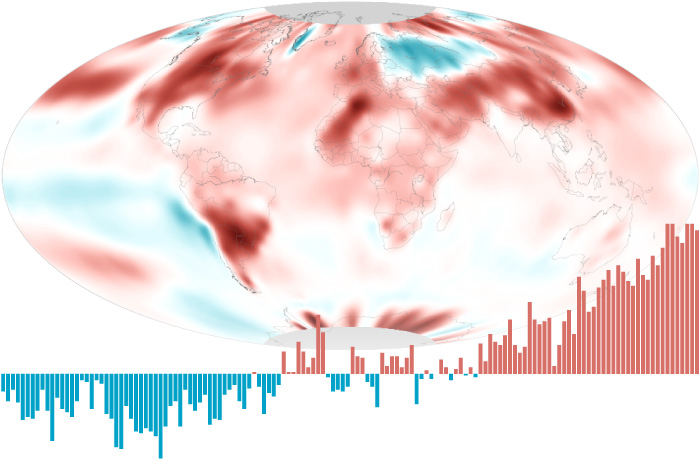 Global climate summary for September 2021