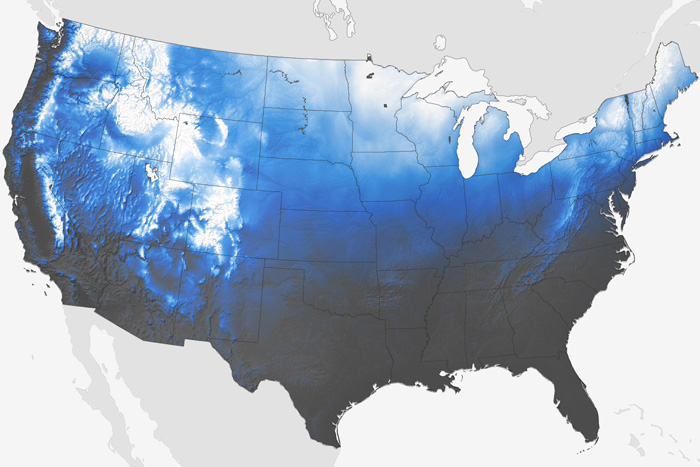 Interactive map: Are you dreaming of a white Christmas?