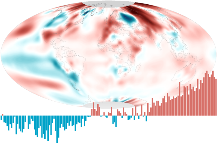 Global climate summary for May 2022