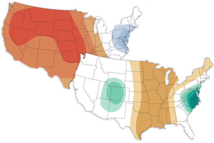 October 2022 U.S. Climate Outlook: Wetter- and colder-than-normal for the Mid-Atlantic