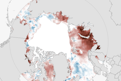 2013 Arctic Report Card: Arctic boundary waters warmer than average in summer 