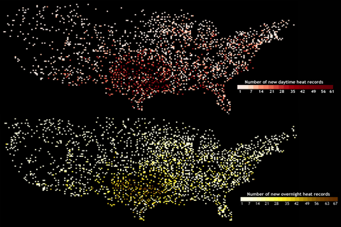 Summer 2011 Recap: Across the U.S., Heat Broke Records