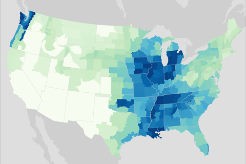 Climate Conditions: April 2013 Rain & Snow