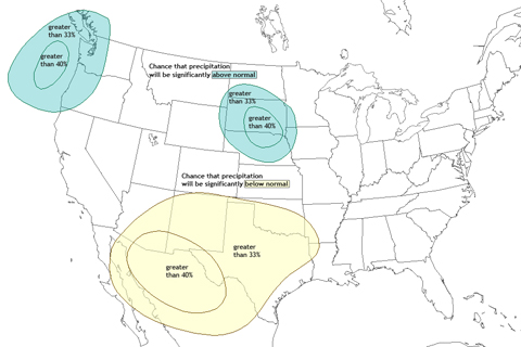 Fall 2011 Precipitation Outlook for U.S.