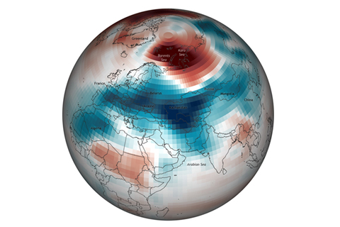 For Europe and central Asia, winter plays catch-up in February