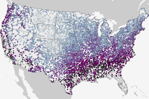 First dates: When does the climate record say you can expect the season's first snow? 