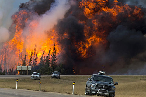 Human influence on climate led to several major weather extremes in 2016