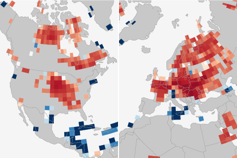 Even with global warming, extremely hot summers would be less frequent if it weren’t for deforestation