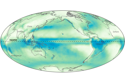 Annual Migration of Tropical Rain Belt