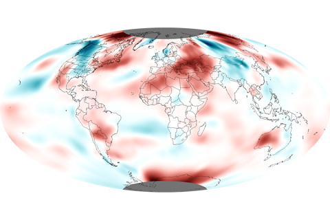 October 2012 Global Temperature Update