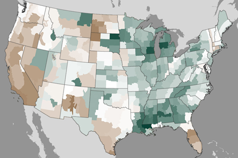 2012-13 U.S. Winter Recap: Mixed messages on drought