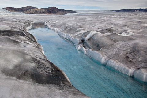 Greenland Ice Sheet Getting Darker