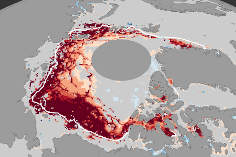 2018 Arctic sea ice minimum continues longer trend