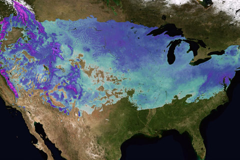 February 2010 Snow Depth