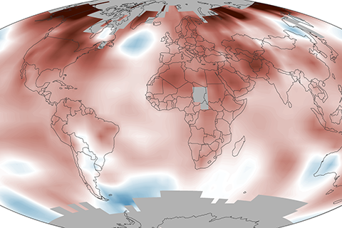 International report confirms 2016 was third consecutive year of record global warmth