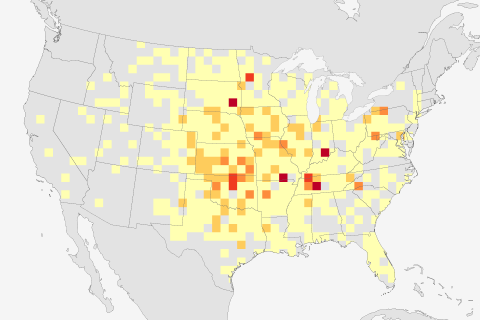 Water temperatures in Gulf could give advance warning of summer tornado activity