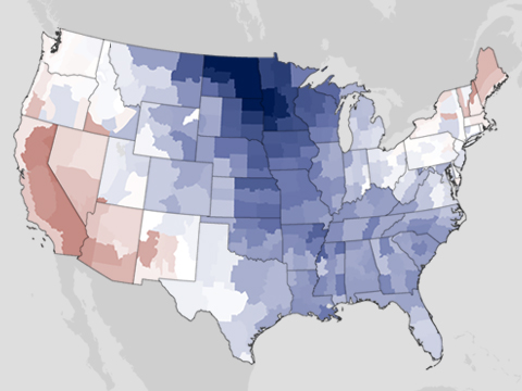 Spring 2013 Recap: Cool temperatures dominate the U.S.