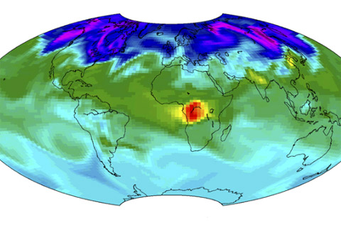 Tracking Carbon Dioxide Levels in the Atmosphere