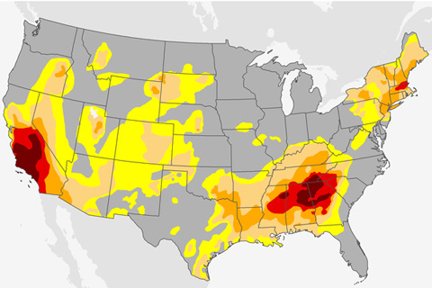 Drought breaks out this fall