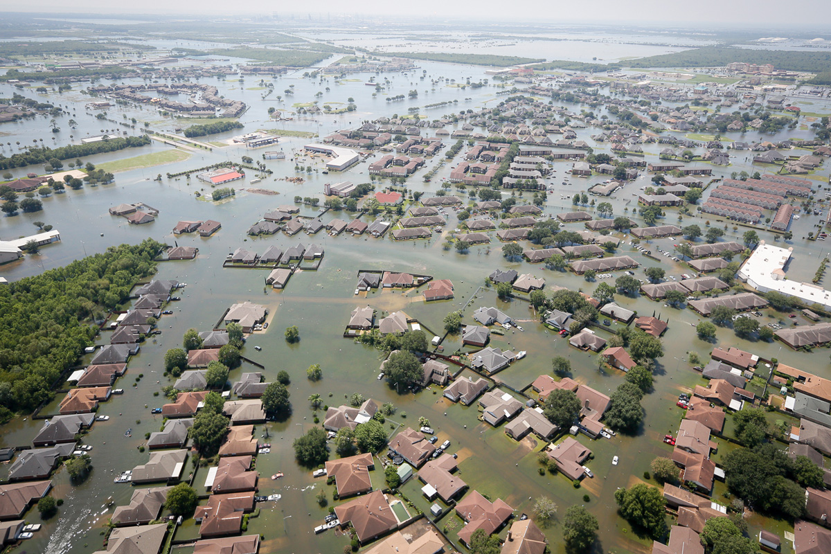 Climate change is probably increasing the intensity of tropical cyclones