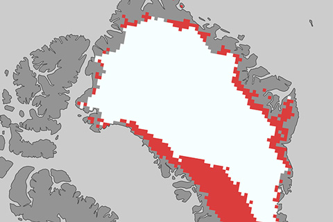 Greenland Ice Sheet's 2017 weigh-in suggests a small increase in ice mass