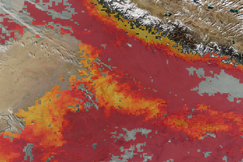 Do humans also exert a cooling influence on Earth's climate?