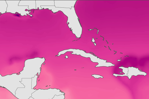 To protect marine life, NOAA monitoring seasonal and yearly changes in surface water pH in Caribbean Sea and Gulf of Mexico