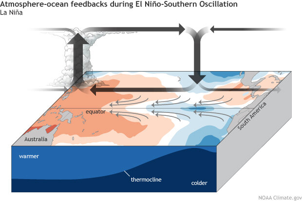 La Nina conditions