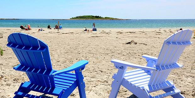 Beach scene