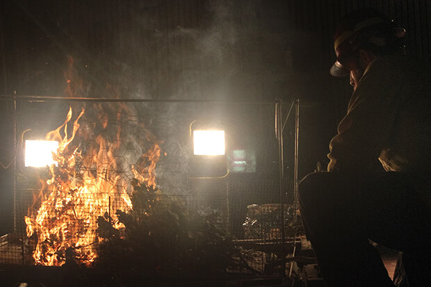 Forest Service Missoula Fire Sciences Lab experiment