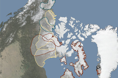 Rangifer herd map