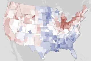 Map image for Climate Conditions: May 2013 Difference from Average Temperature