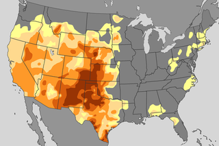 Map image for Climate Conditions: Drought Status on June 4, 2013