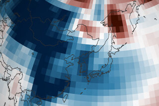 Map image for January 2011 unusually cold in Japan