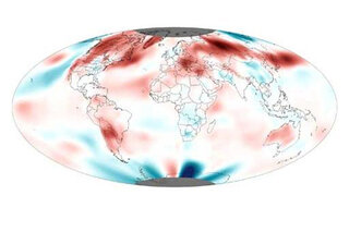 Map image for September 2012 Global Climate Update