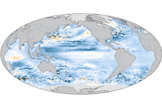 Map image for 2017 State of the climate: Sea level