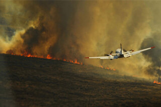 Map image for Drought Spurs Texas Wildfires